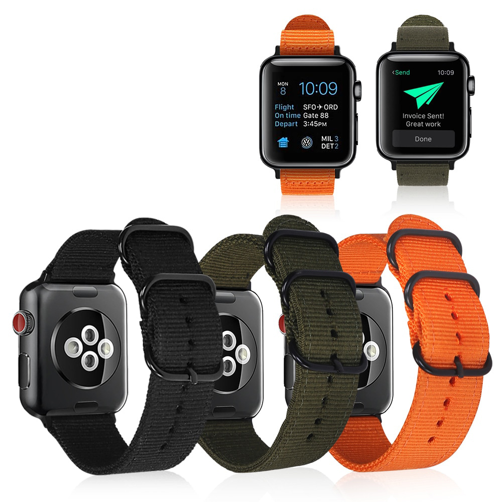 Nylon Wristbands for Apple Watch Smartwatches