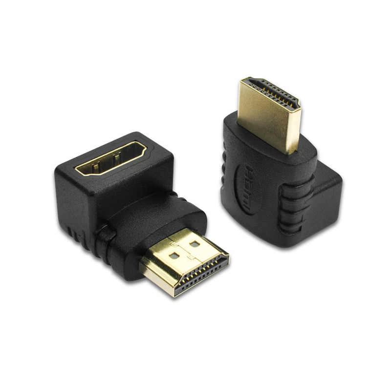 Right Angle HDMI to HDMI Adapter