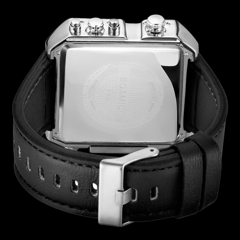 Men's Solid LED Watch