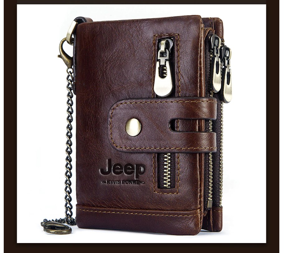 Men's Personalized Leather Wallet