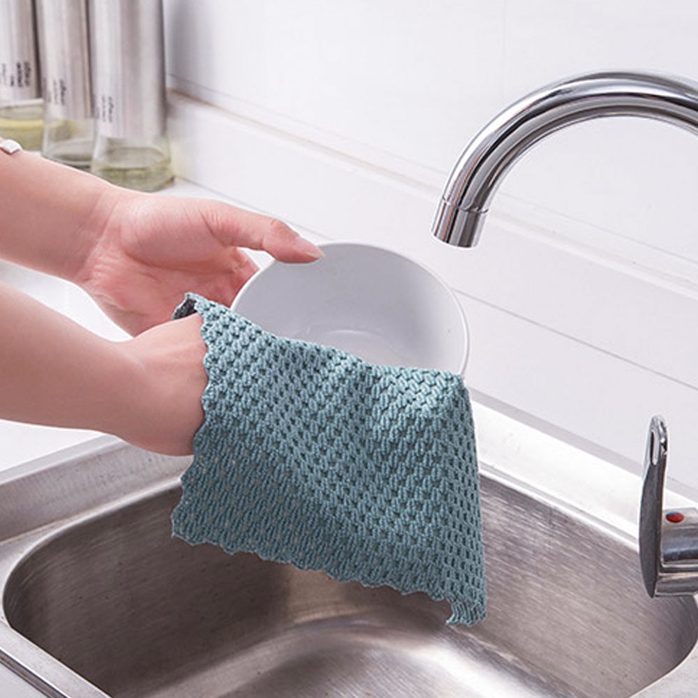 Soft Super Absorbent Microfiber Cleaning Kitchen Towel