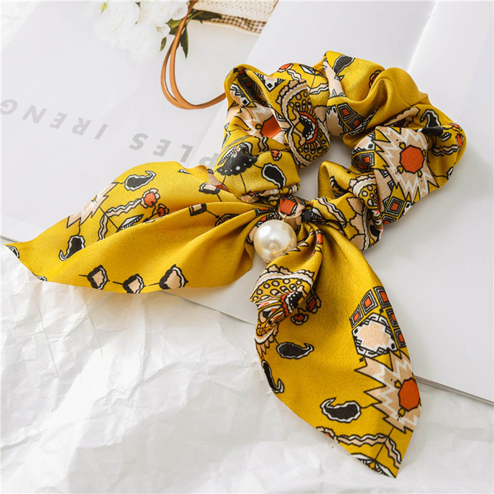 Women's Elastic Bowknot with Print