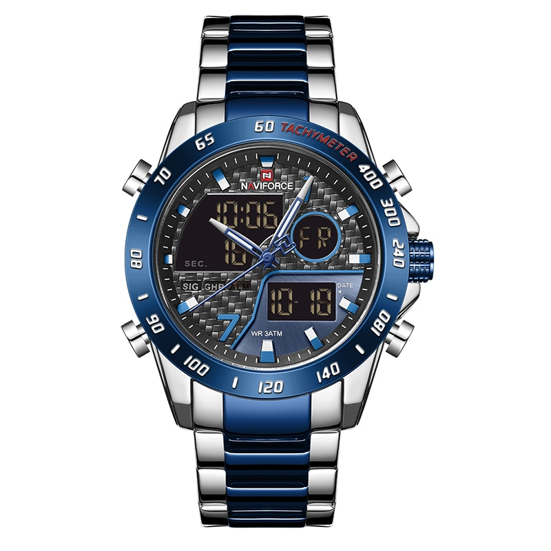 Men's Digital Sports Wristwatch