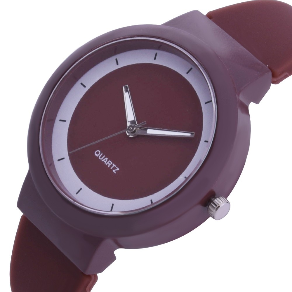 Women's Sports Watch with Silicone Strap