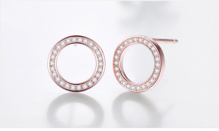 Women's 925 Sterling Silver Ring Earrings