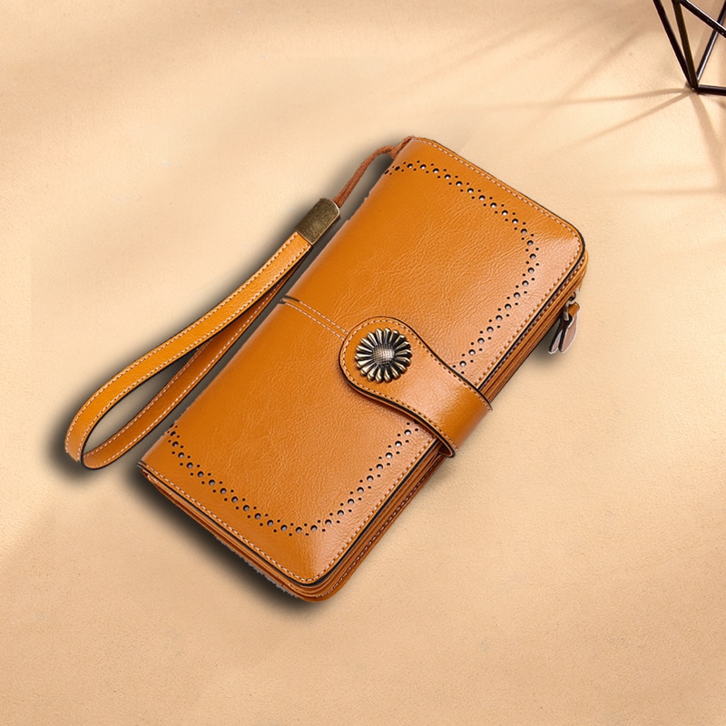 Women's Clutch Leather Wallet