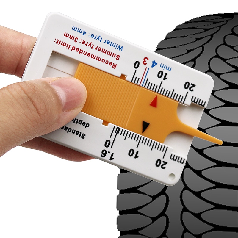 Auto Tyre Tread Depth Ruler