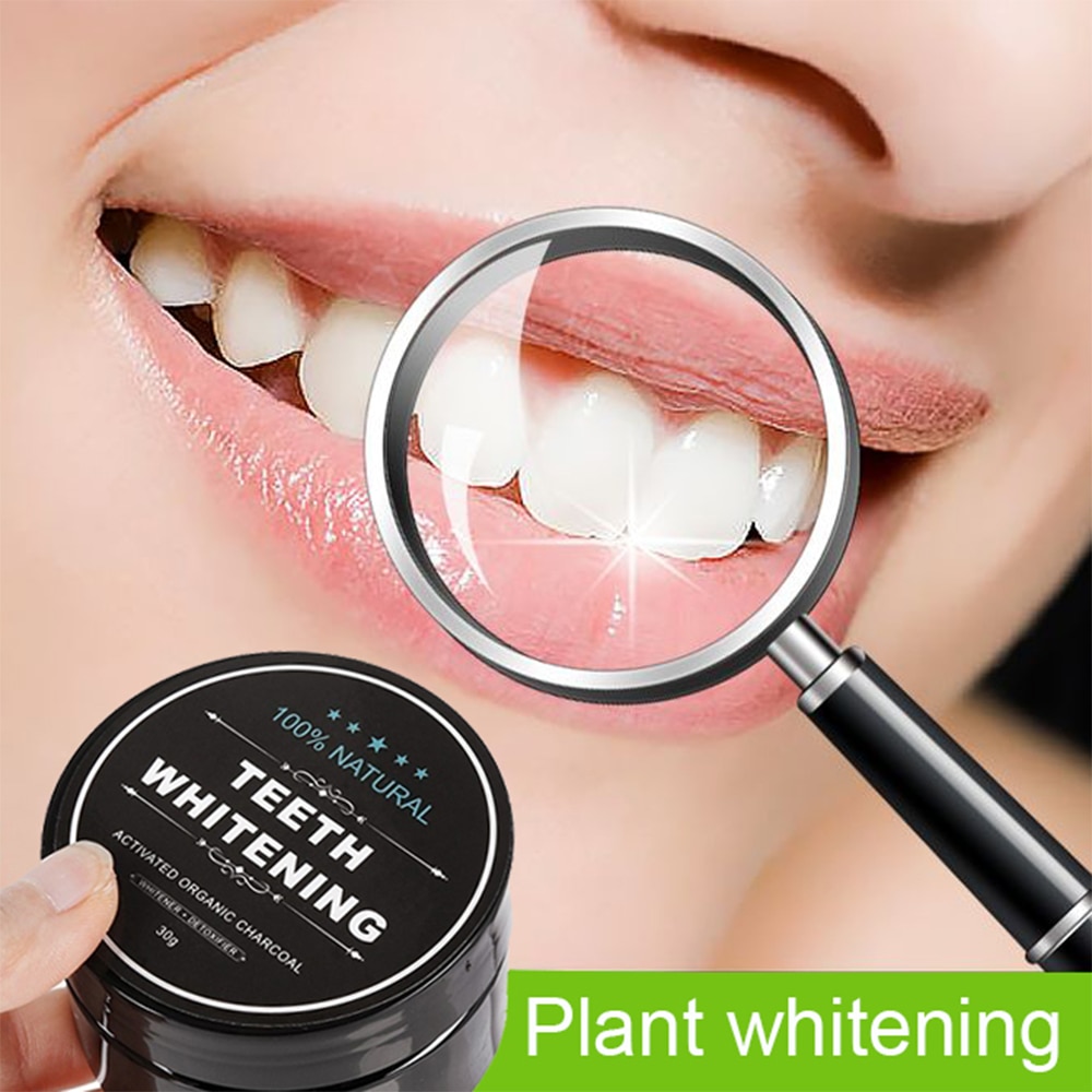 Teeth Whitening Oral Care Natural Charcoal Powder