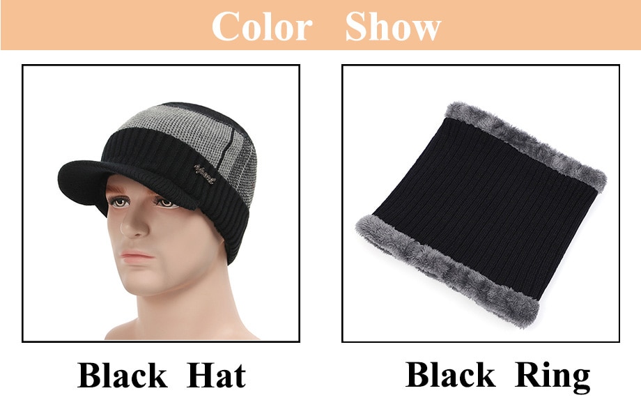 Men's Knitted Winter Cap