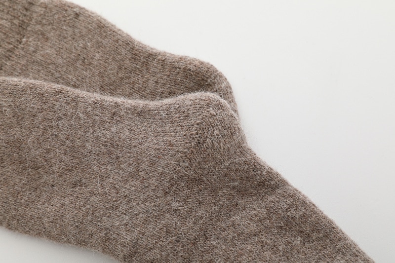 1 Pair of Wool Slipper Socks for Men