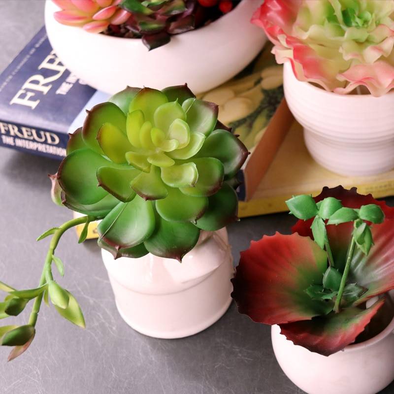 Succulent Ceramic Artificial Flower