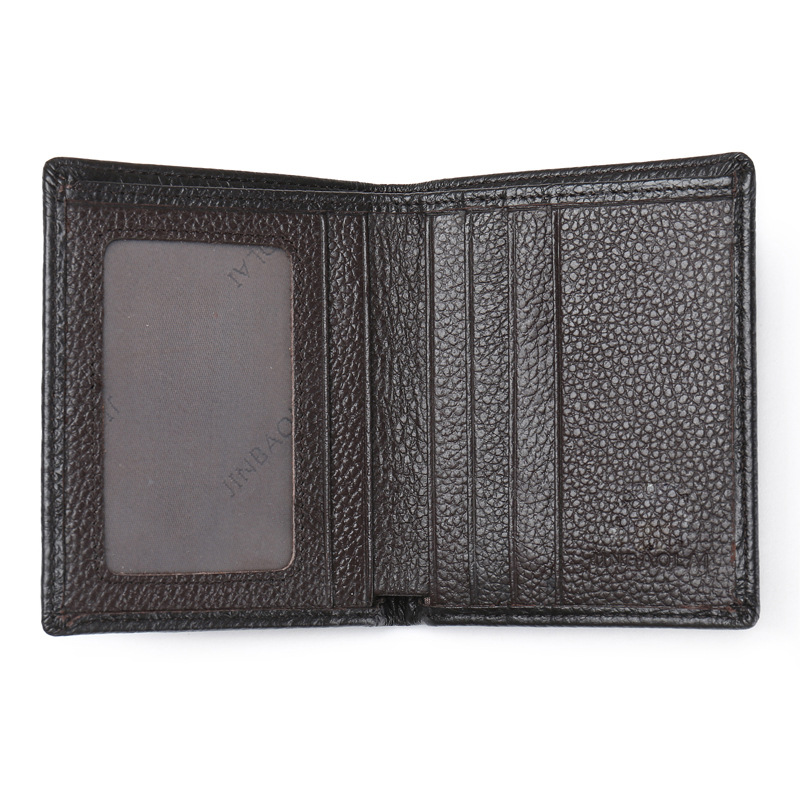 Men's Slim Mini Genuine Leather Wallet