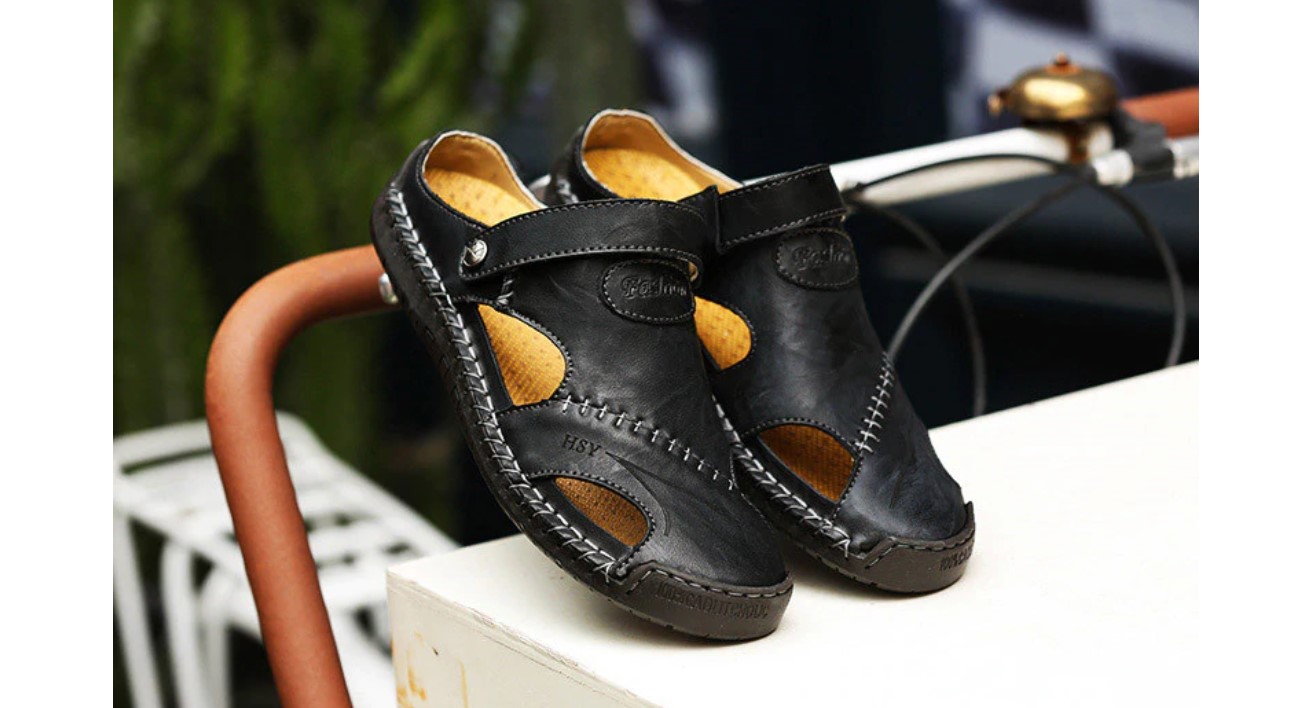 Men's Genuine Leather Sandals