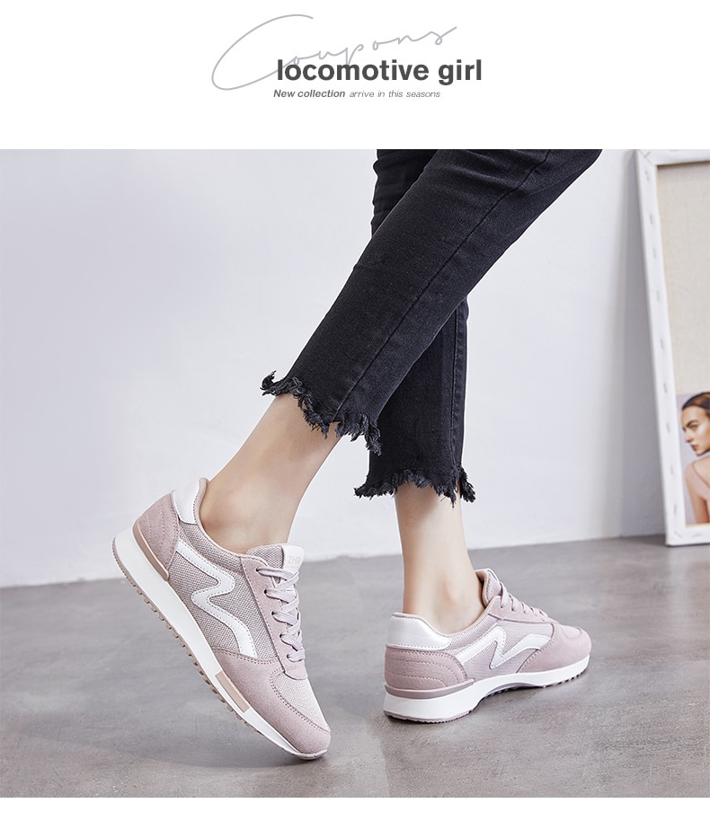 ZHR Trainers Women Running Shoes Female Sneakers Fashion Shoes Breathable Mesh Casual Women Running Walking Sneakers