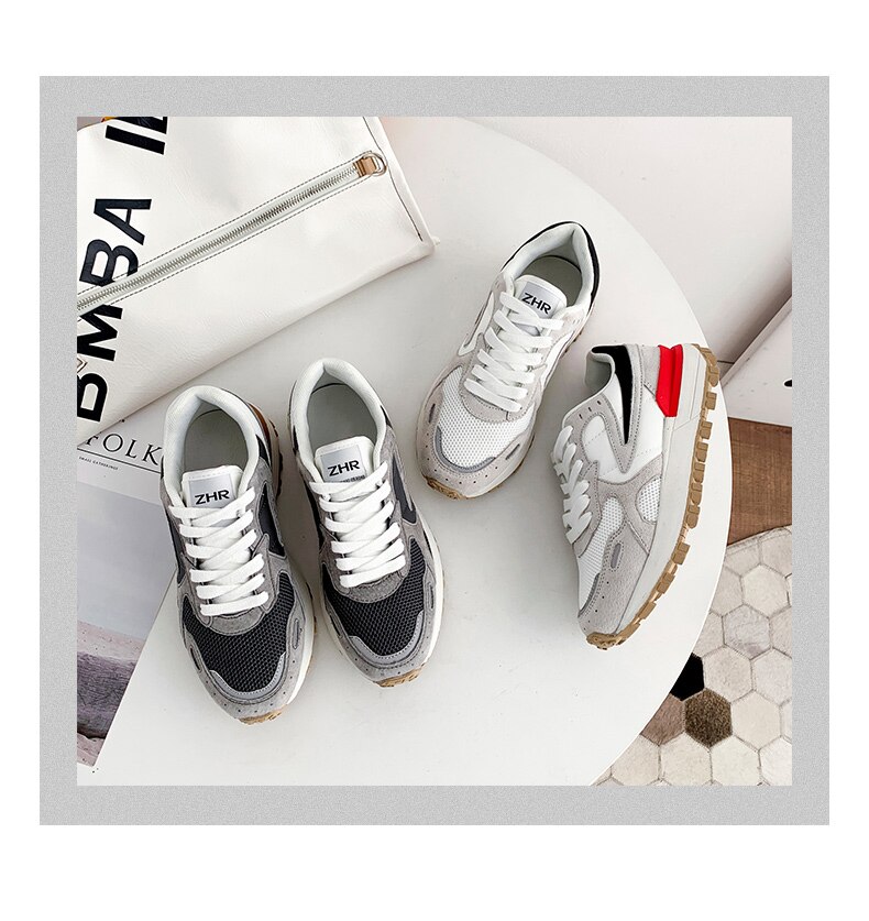 2021 Trainers Retro Women Sports Shoes Casual Sneakers Running Shoes Vulcanized Couples Tennis Walking Shoes