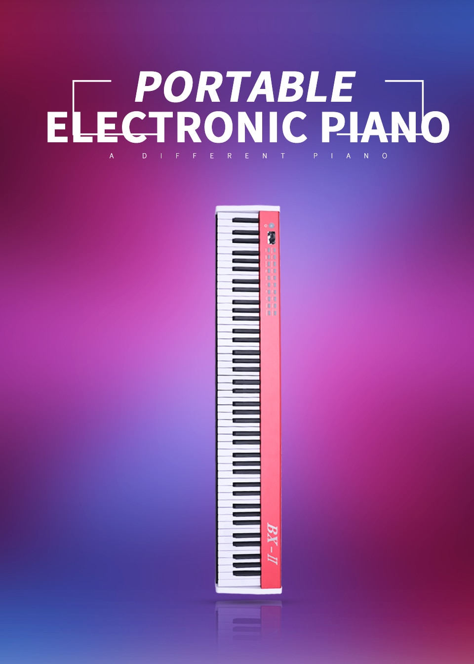 Digital Piano USB Midi Musical Keyboard 88 Keys midi Controller Music Synthesize instrument contect app professional piano