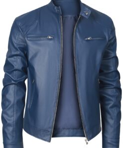 2023 New Stylish Windproof Stand Collar Jacket for Men, Suitable for Spring And Autumn Outdoor Casual Motorcycle Wear.