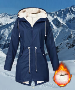 Women'S Autumn & Winter High Quality Jacket Fleece-Lined Storm Jacket 3-in-1 Two-Piece Outdoor High Quality Coat