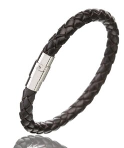 Braided Wristband for Men with Magnetic Clasp
