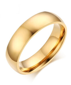 Solid Patterned Men's Ring