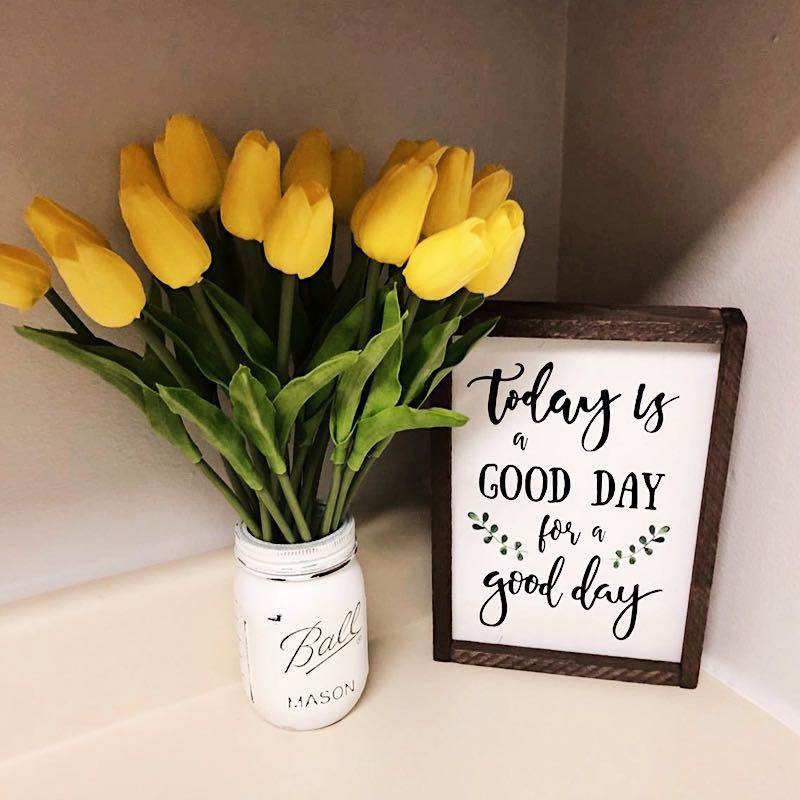 Artificial Tulip Flower Set 10 Pcs Artificial Tulip Flower Set 10 Pcs