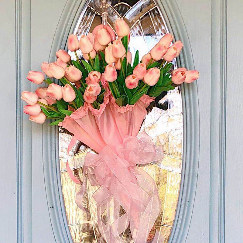 Artificial Tulip Flower Set 10 Pcs Artificial Tulip Flower Set 10 Pcs