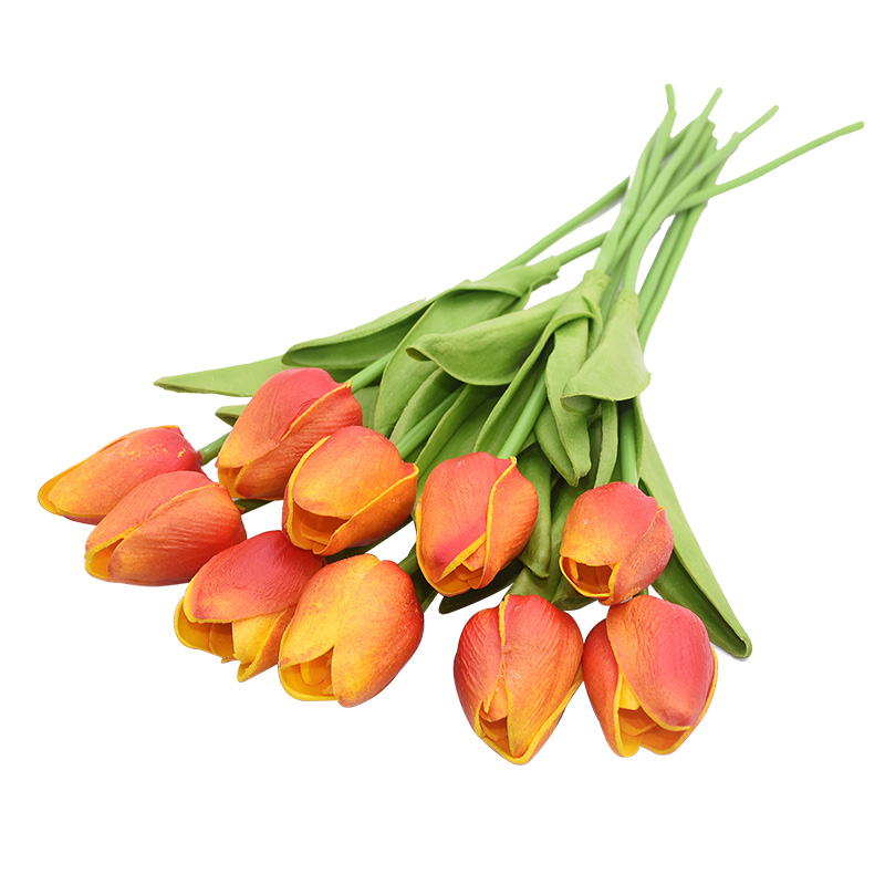 Artificial Tulip Flower Set 10 Pcs Artificial Tulip Flower Set 10 Pcs