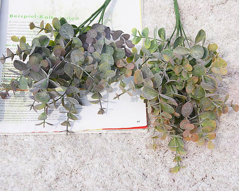 Colorful Artificial Eucalyptus Leaves Branch - Image 4