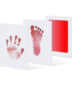 Colorful Non-Toxic Baby Handprint and Footprint Kit