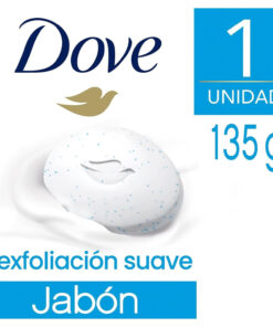 Dove Soap Bar Beauty Bar gentle exfoliating 4.75 oz 135g