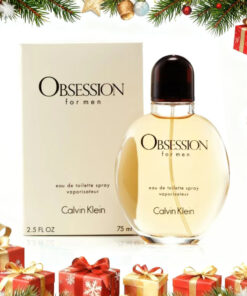 Men Perfume Cologne Obsession for Men by Calvin Klein EDT Spray, Long Lasting Oriental Woody fragrance