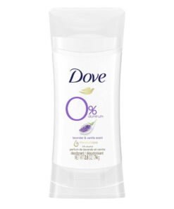 Dove 0% Aluminum 48 Hour Deodorant Lavender and Vanilla Scent 2.6oz / 74g