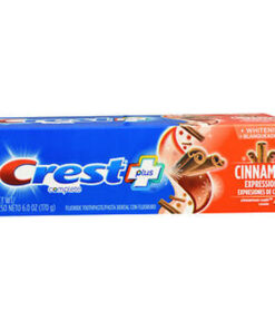 Crest Plus Complete Cinnamon Expressions Fluoride Toothpaste Cinnamon Rush - 5.4 oz