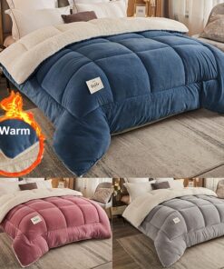 New 1pc High Quality Three-layer Warm Comforter Autumn And Winter Thickened Quilt Warm Quilt Core Heats Up Instantly