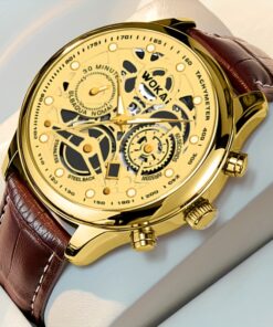 We Have Eased The Appearance Standards for The Budget-Friendly Products. The Stylish Golden Gear Belt Watch Has an Updated Color And Size Chart for The Strap.