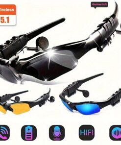 Smart Glasses With Wireless Earphones - Stylish, Atmospheric, Music And Calls, Stereo, Anti-glare, Suitable For Driving, Sports, Outdoor, Couple Gifts