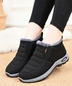 Ultra-warm Winter Boots for Men And Women - Thick-soled Boots, Polar-grade Cold-insulating Ankle Boots with High-density Lining And Heat-lock Technology, Suitable for Outdoor Hiking, Casual Wear, Fashionable Winter Boots, Durable PVC Soles, Cold