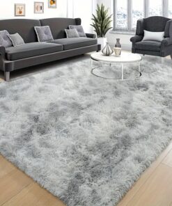 Super Soft Thickened Fluffy Area Carpet Rug For Living Room, Soft Shag Area Rug Plush Indoor Carpets For Bedroom, Fluffy Faux Fur Rug For Room Home Decor