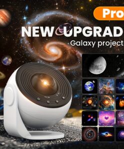 2025 New Model 4K HD Earth Projector PRO, 13 Film Card, Globe Galaxy Projection Lamp Pro Version, Table Lamp From Home Decor