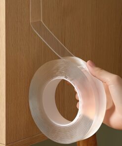 2 Roll Of Heavy-duty Double-sided Tape, Reusable, Non Marking, Strong Adhesive With Multiple Uses, Detachable, Washable, Suitable For Homes, Offices, And Cars, 6.56.