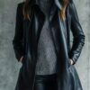 Women's Loose Jacket,, Mid-length Jacket, Zipped Jacket, A-line Cut, Umbrella Hem, Suitable for Casual And Professional Wear All Year Round, Long Sleeves, Global ALL, Women's Loose Jacket, Y2K Biker Jacket, CHIDU