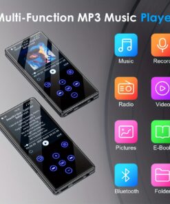 64GB MP3 Player, Music Player, High-Capacity Battery MP3 Player, Portable Lossless Sound Music Player With FM Radio E-Book Reading HD Speaker, Best Gift For Music Lovers