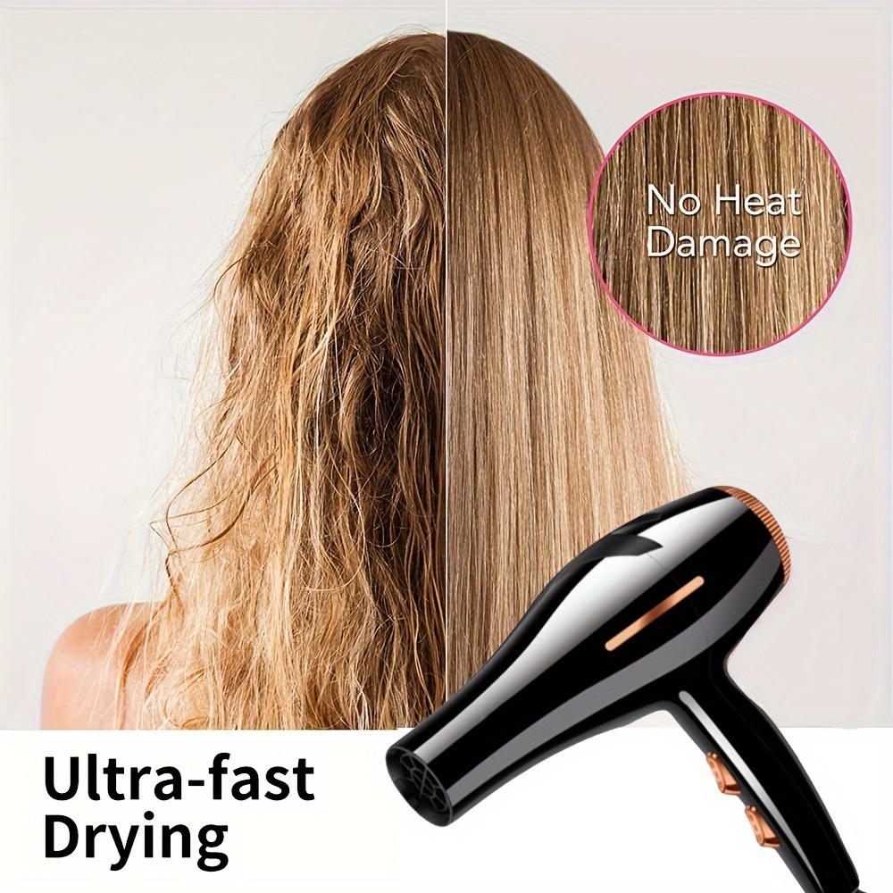 MORFONE Professional Hair Dryer Blow Dryer With Multiple Accessories Provides Super Strong Wind And Heat, Equipped With Multiple Accessories To Meet All Types Of Hair Styles, Makes Your Hair Shiny And Smooth, Halloween Gifts For Girlfriend