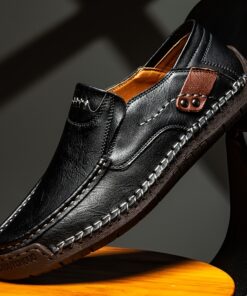 GREKS Men'S Loafers Slip-On Casual Shoes Lightweight Comfortable Driving Walking Shoes