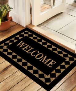 Mats for The Home Kitchen, Suitable for Both Indoor And Outdoor Use, Featuring Non-Slip Door Mats, Rugs, And Decorative Items for The Home. They Are Thick, Absorbent, And Have a Non-Slip Base, Perfect for Living Rooms And Outdoor Christmas Holiday D