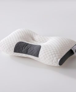 1pc/2pcs Neck Pillow For Sleeping Soft, Adjustable Ergonomic Contour Support Pillow, High Quality Pillow Core, Removable Cove