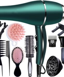 12pcs MORFONE Hair Dryer For Family Gatherings - Multiple Hues, Multi-functional Attachments For Festivals Or Birthdays - Efficient, Ideal Gift For Hair Care