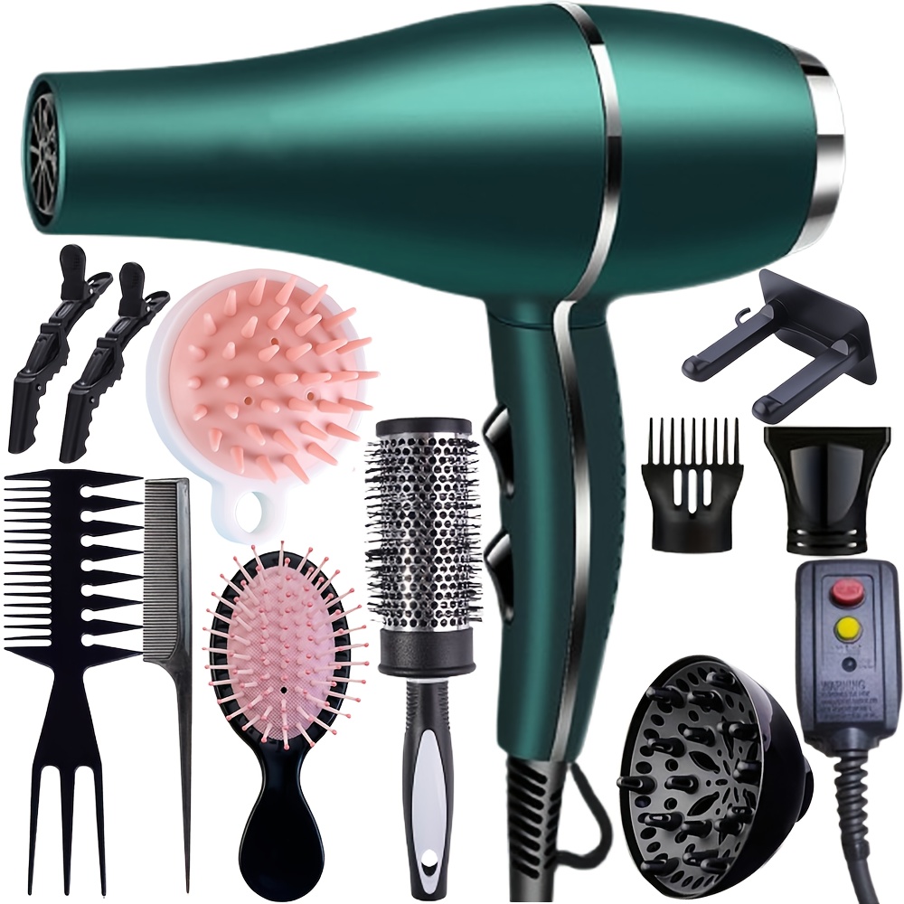 12pcs MORFONE Hair Dryer For Family Gatherings - Multiple Hues, Multi-functional Attachments For Festivals Or Birthdays - Efficient, Ideal Gift For Hair Care