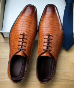 Men'S Fashion Business Formal Shoes, Wedding Shoes, Fule Shoes. Low-top One-step Design, Faux Upper/insole, Rubber Sole, Suitable For Daily Office And Casual Wear, Suitable As A Gift, Excellent First Choice For Boyfriend And Father