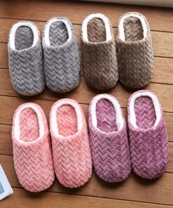 Soft Bottom Slippers for Men, Home Use, Indoor Slip-On Shoes, Casual And Fashionable Style, Minimalist Design, Argyle Pattern, Spring/Fall/Fall/Winter Season, Universal Size, Fabric Upper, Inner, Sole, Insole, And Toe Capsuitable for Men & Women